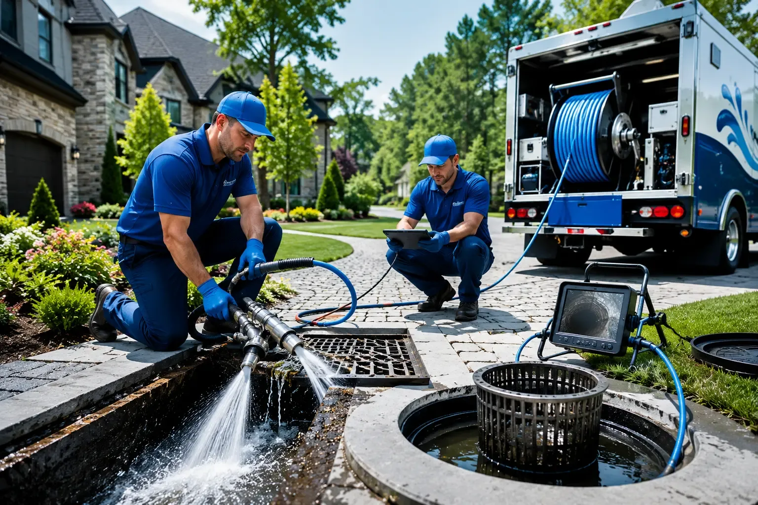 Local outdoor drain cleaning professionals in Durand, MI