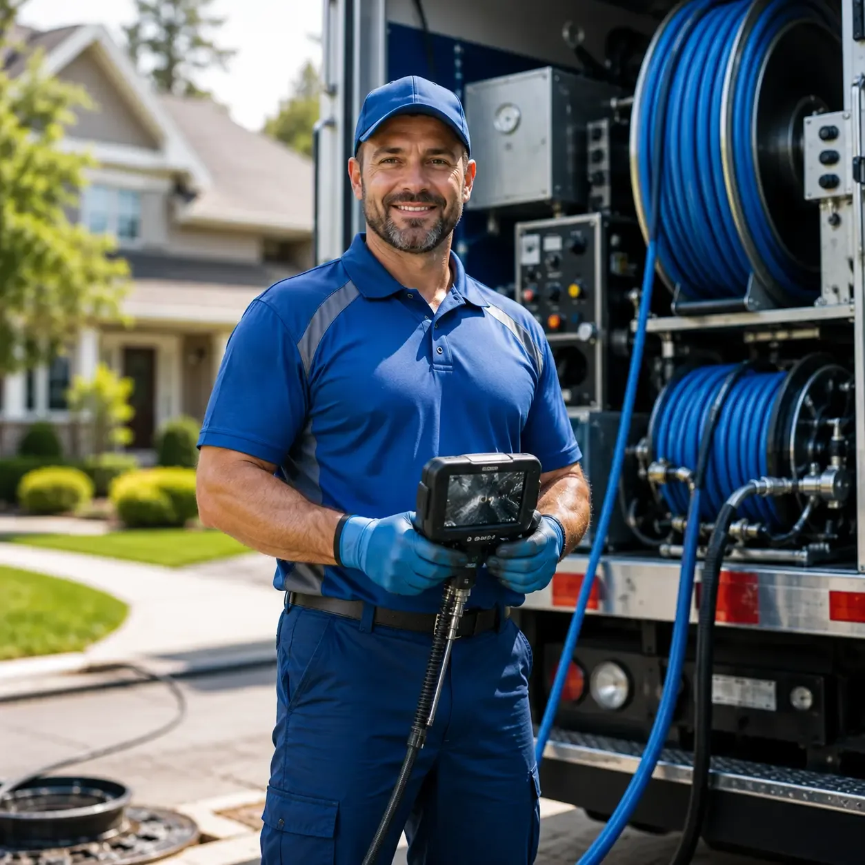 Local outdoor drain cleaning specialists in Durand, MI